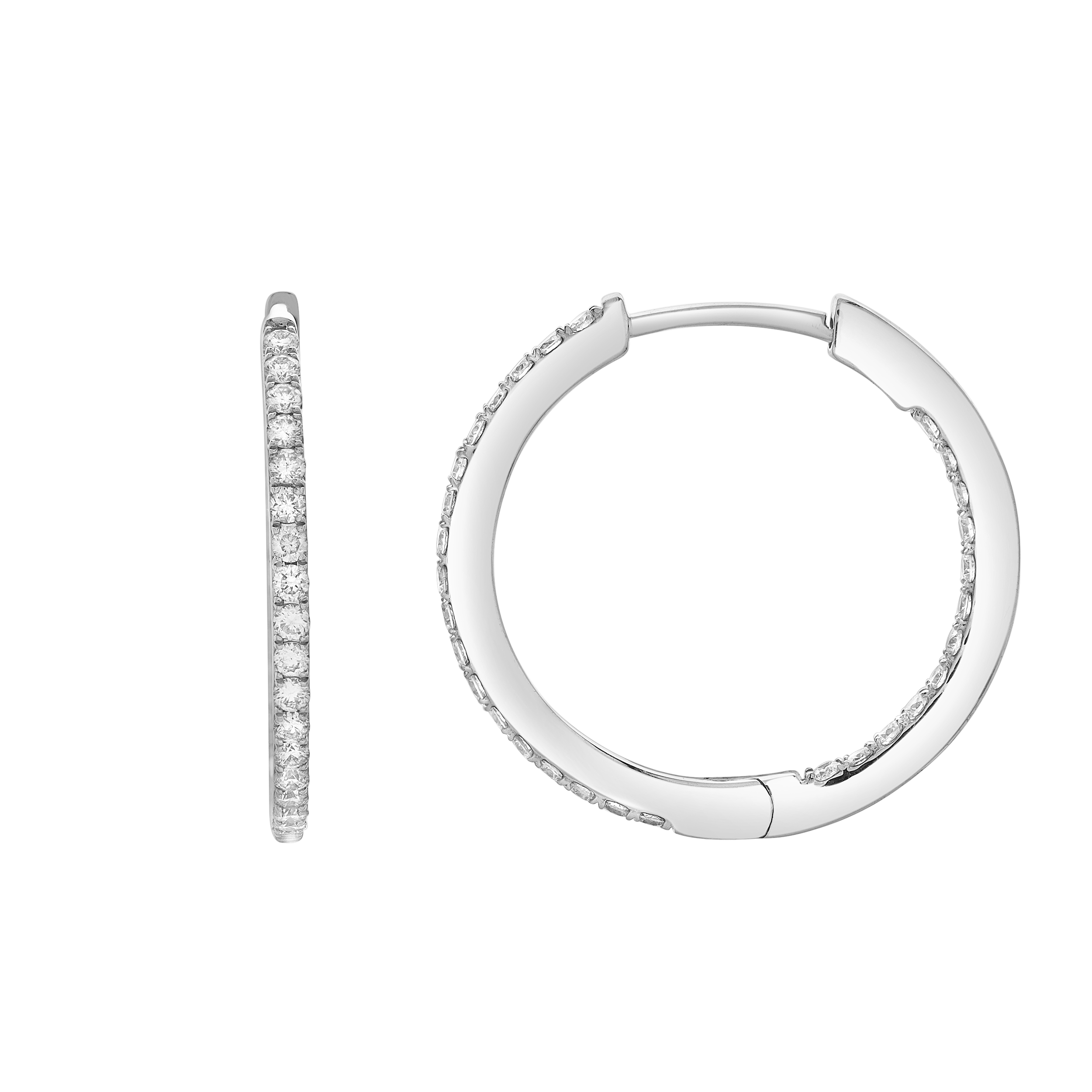 14K White Gold