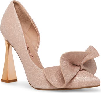Nobble Half d'Orsay Pointed Toe Pump