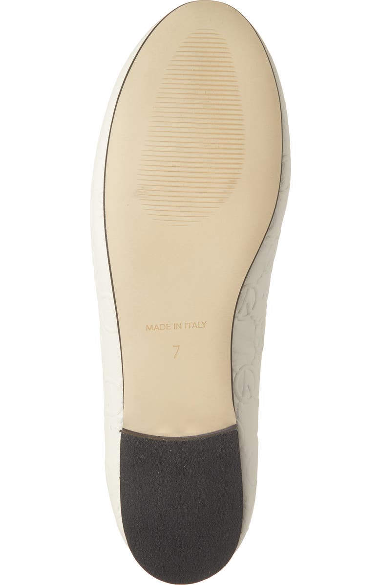 VALENTINO BY MARIO VALENTINO Calliope VLOGO Ballet Flat, Alternate, color, Cream