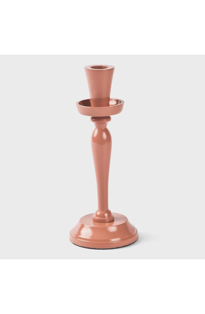 Mela Artisans Solene Candlesticks, Main, color, Gold - 6"