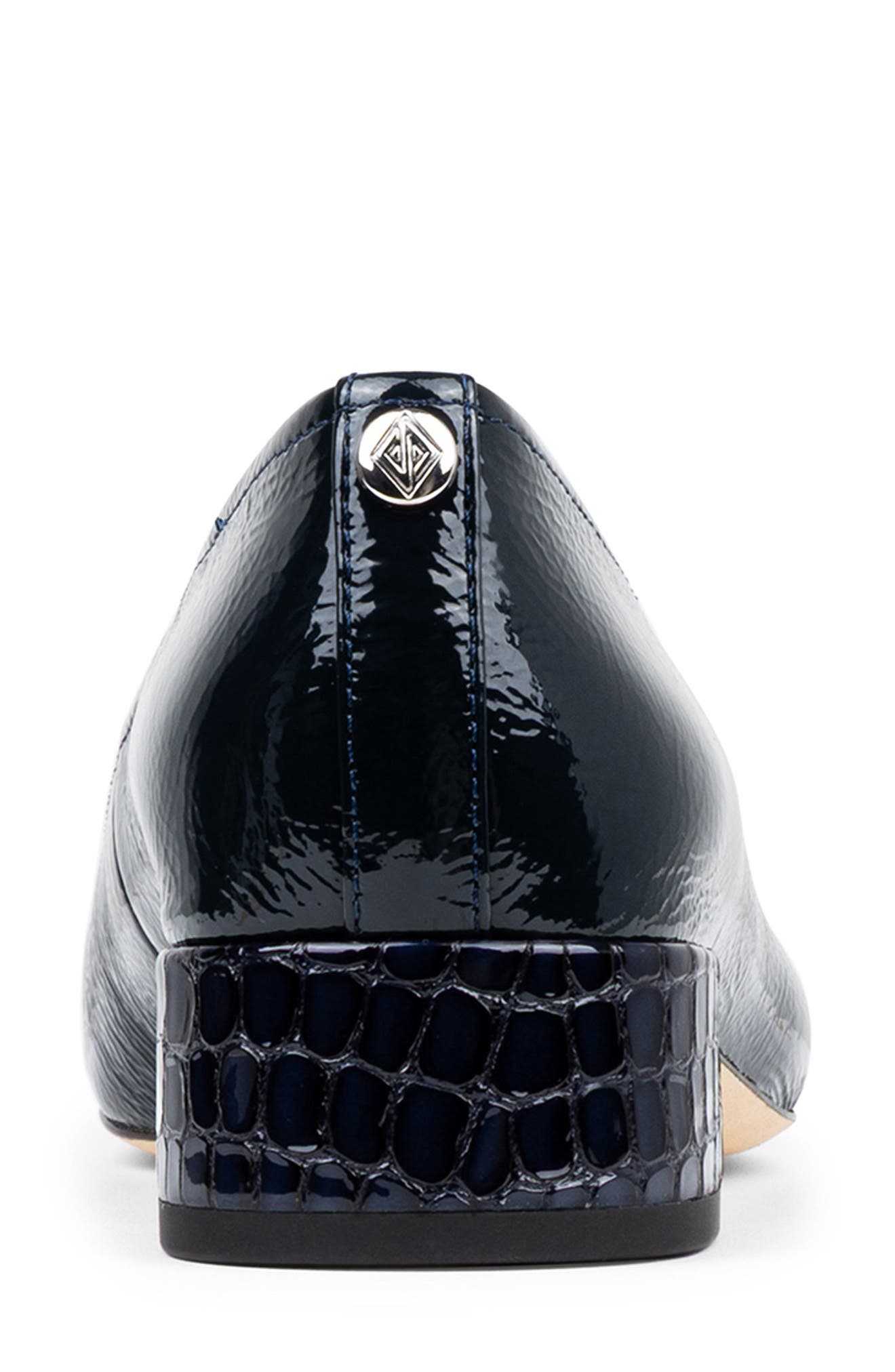 Block Heel Pump, Alternate, color, NAVY