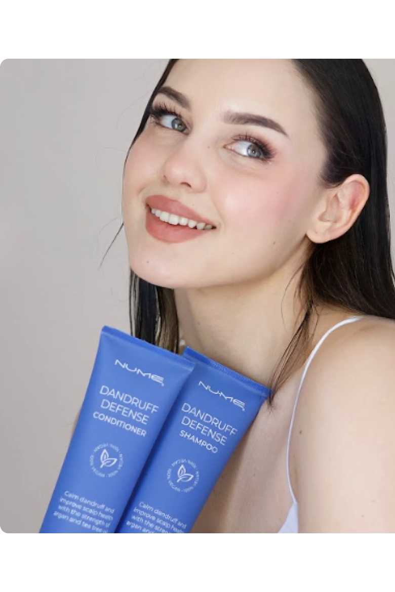 Dandruff Duo | Vegan Flake-Fighting Shampoo & Conditioner, Alternate, color, Blue