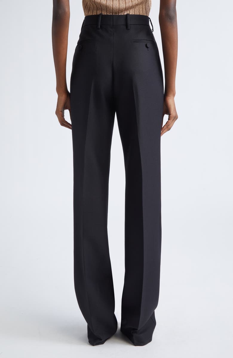 TOM FORD Virgin Wool, Mohair & Silk Pants, Alternate, color, Lb999 Black