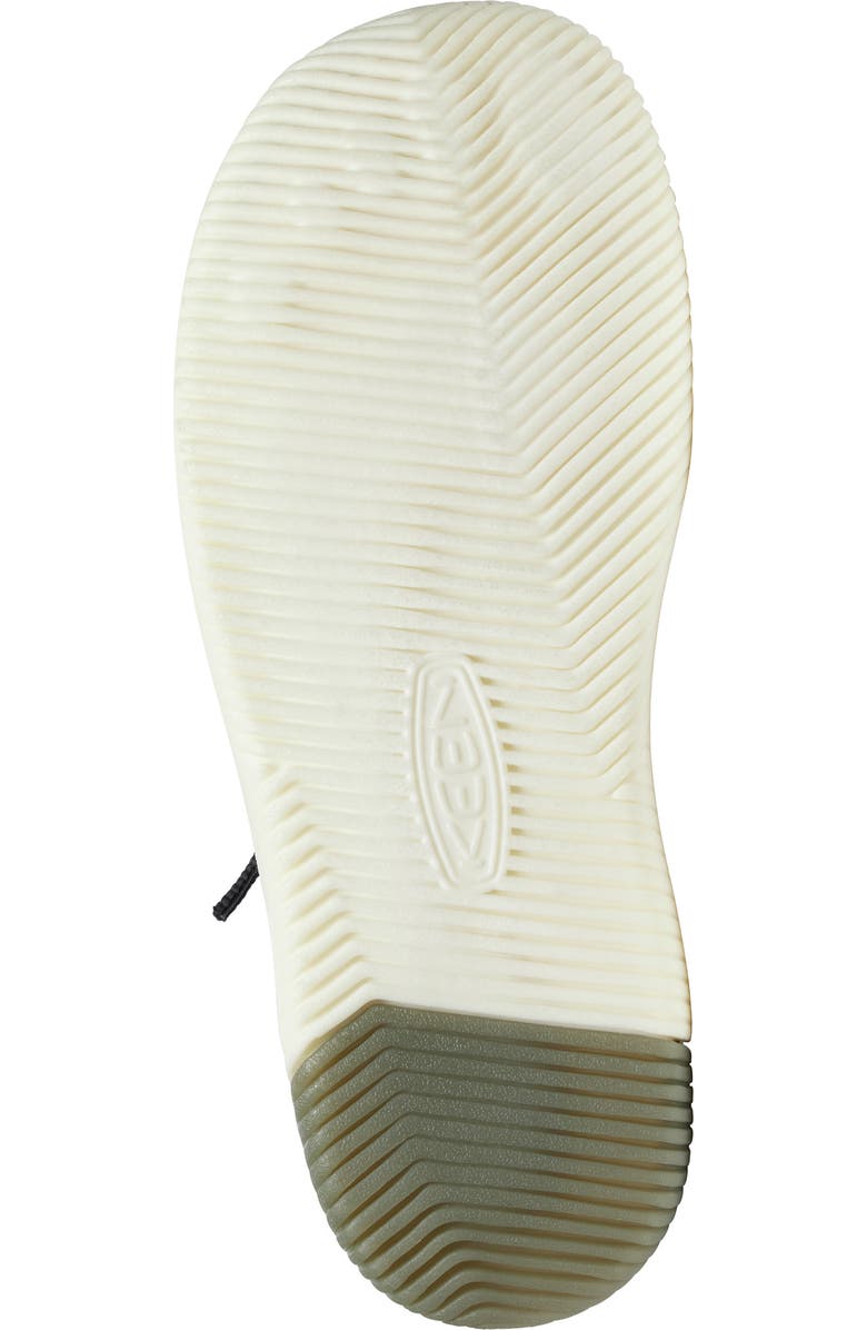 KEEN KNX Leather Sneaker, Alternate, color, Black/ Star White