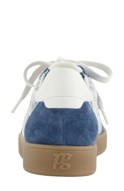 Paul Green Becki Sneaker In Lake White Combo