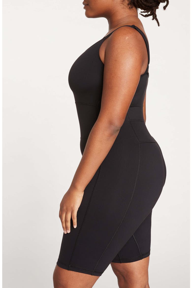 Next to Naked Bodyshort, Alternate, color, BLACK