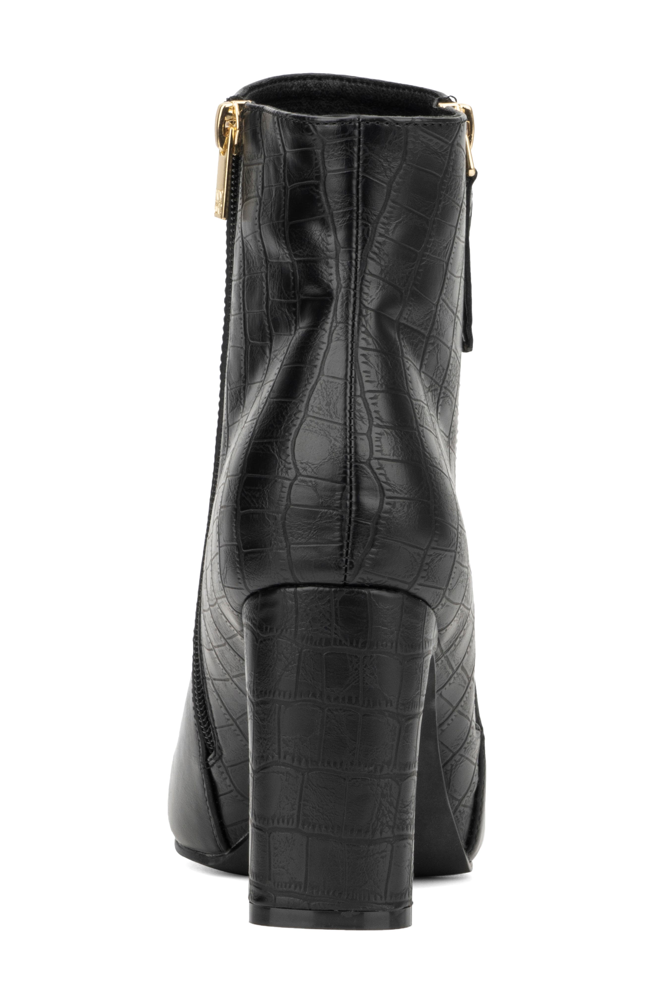 NEW YORK AND COMPANY Una Pointed Toe Bootie, Alternate, color, Black