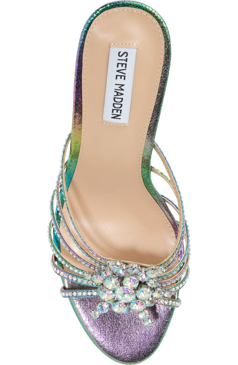 Steve Madden Cirkus Crystal Slide Sandal, Alternate, color,
