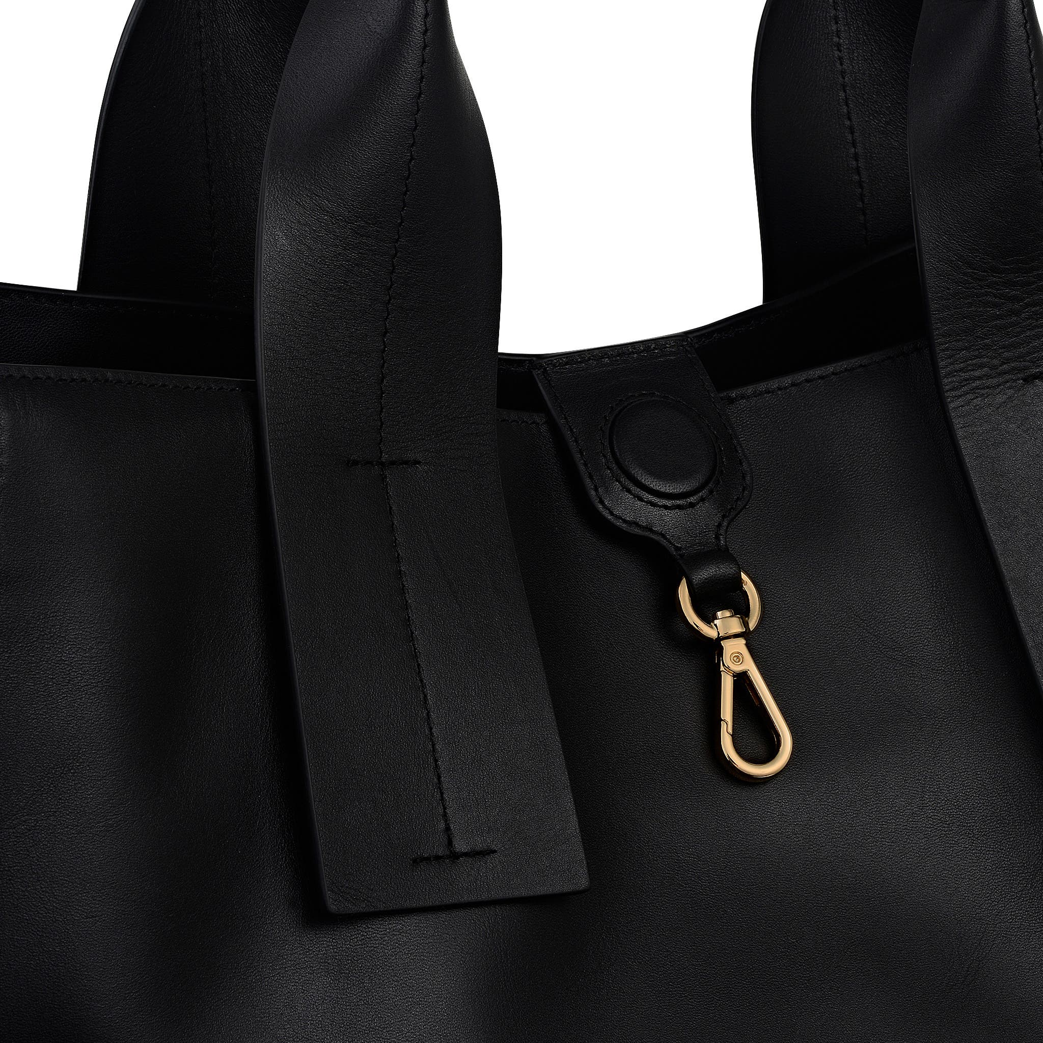 Radley The Strand Large Open Top Shoulder Bag, Alternate, color, Black