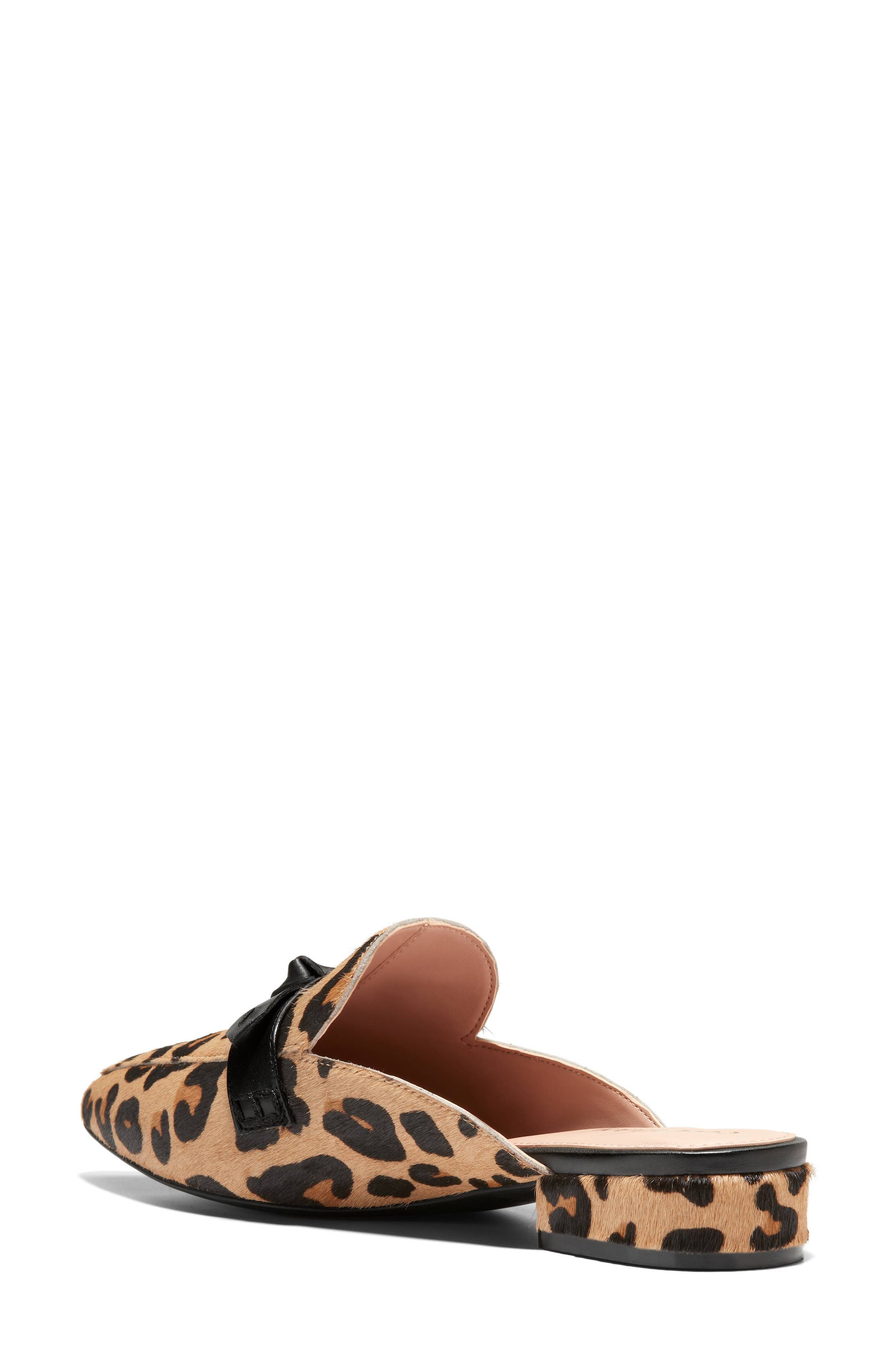 Cole Haan Piper Bow Mule, Alternate, color, Leopard Ha