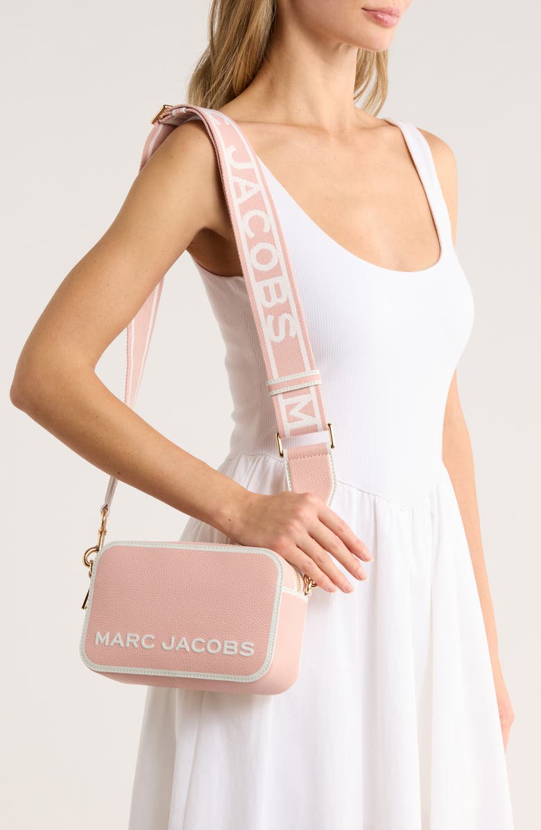 Marc Jacobs Bicolor Border Bold Flash Camera Bag, Alternate, color, Misty Rose Multi