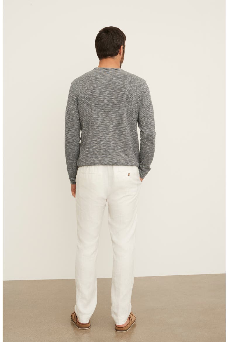Hemp Drawstring Pants, Alternate, color, BONE