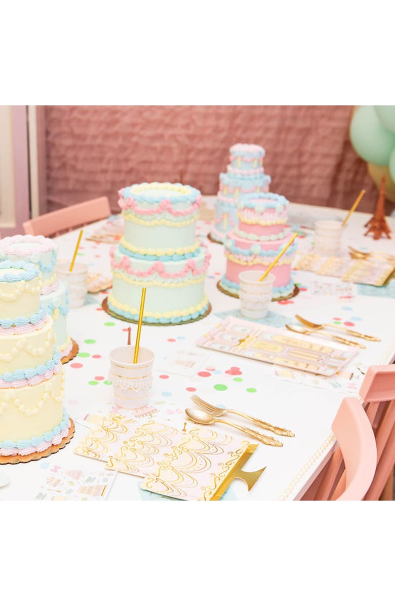 Daydream Society Let Them Eat Cake Large "Cake" Plates, Alternate, color, Assorted Pre-Pack