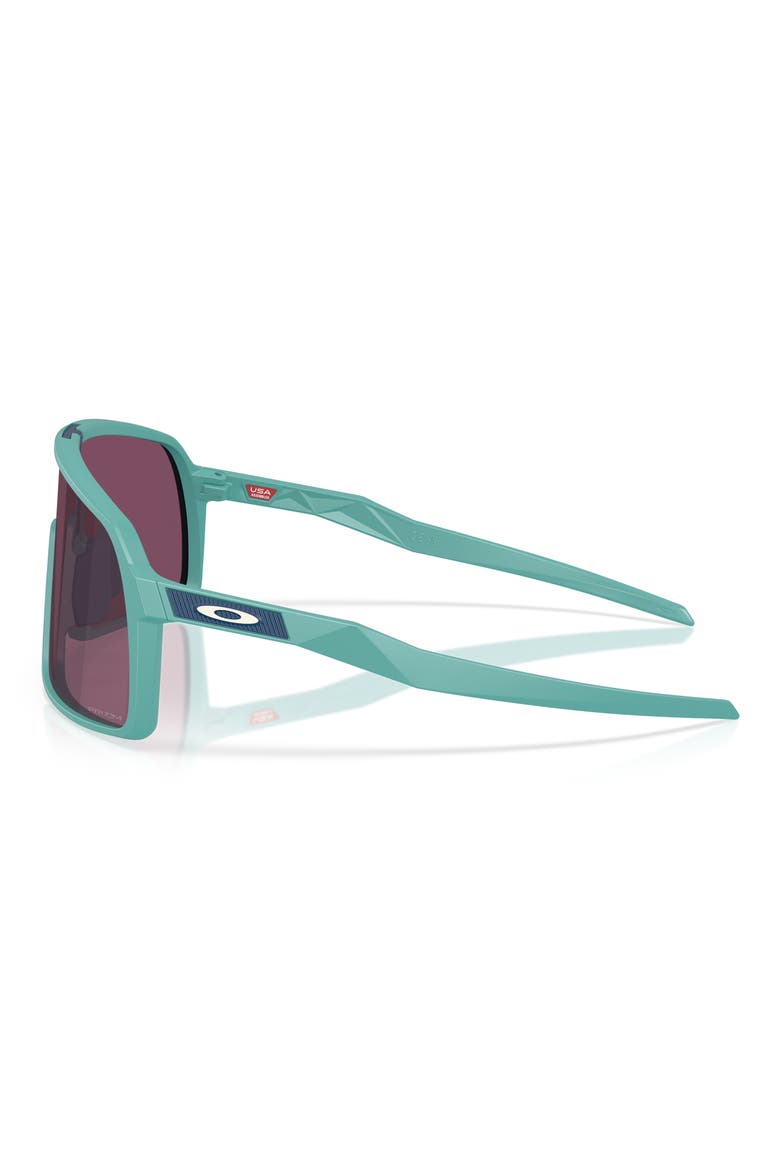 Sutro 137mm Prizm™ Wrap Shield Sunglasses, Alternate, color, MATTE PACIFIC/PRIZM ROAD BLACK