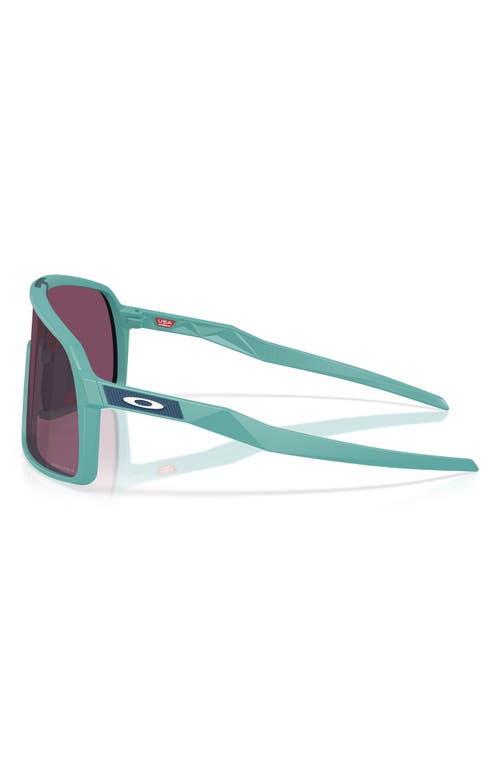 Oakley Sutro 137mm Prizm™ Wrap Shield Sunglasses In Matte Pacific/prizm Road Black