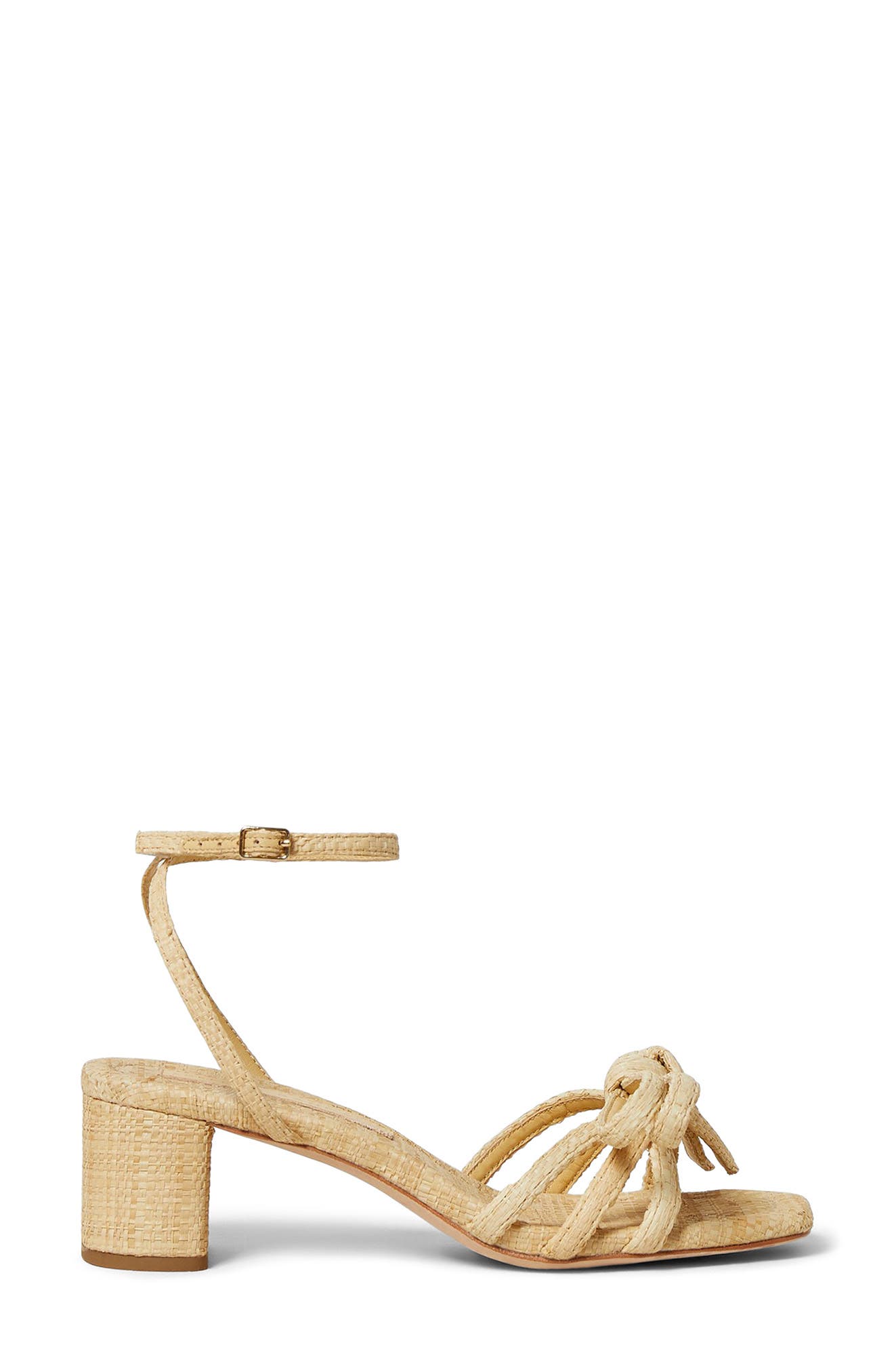 Loeffler Randall Mikel Bow Sandal, Alternate, color, Natural