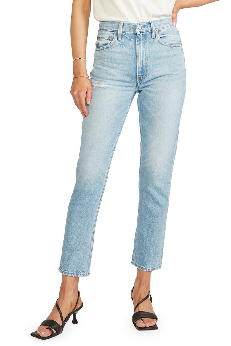 Finn Slim Straight Ankle Jeans, Main, color, FEATHER RIVER