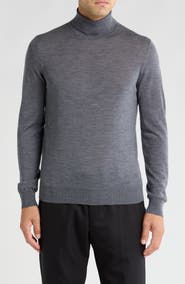 Bruno Magli Merino Wool Turtleneck Sweater