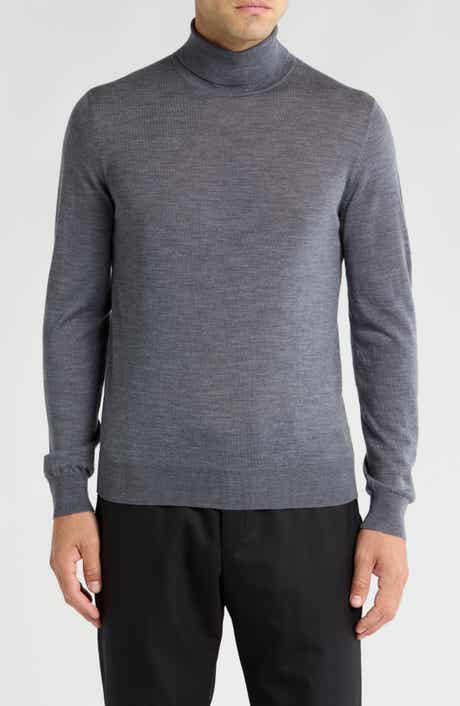 Bruno Magli Merino Wool Turtleneck Sweater