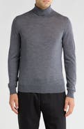 Bruno Magli Merino Wool Turtleneck Sweater