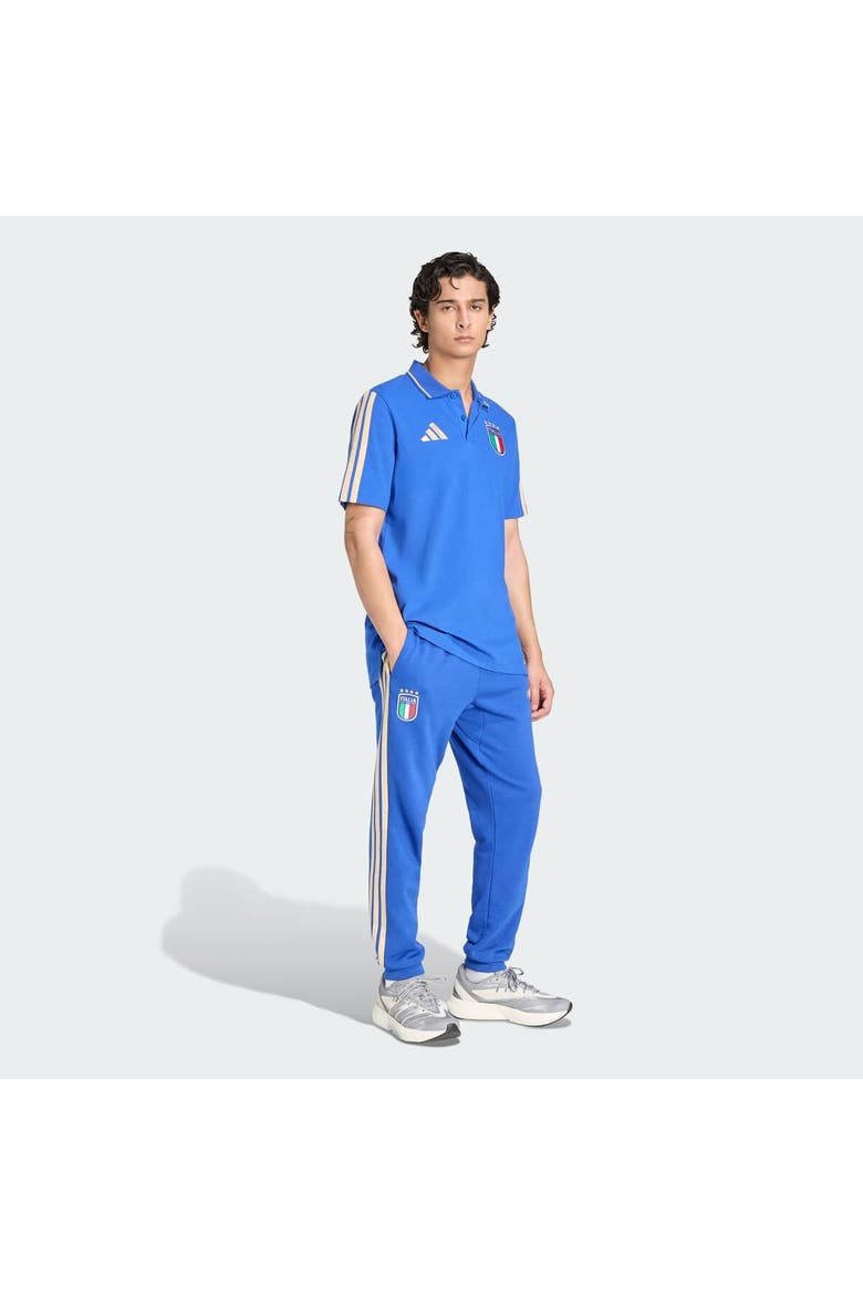 Men's adidas  Blue Italy National Team FIFA x World Cup Alphaskin Polo, Alternate, color, Blue