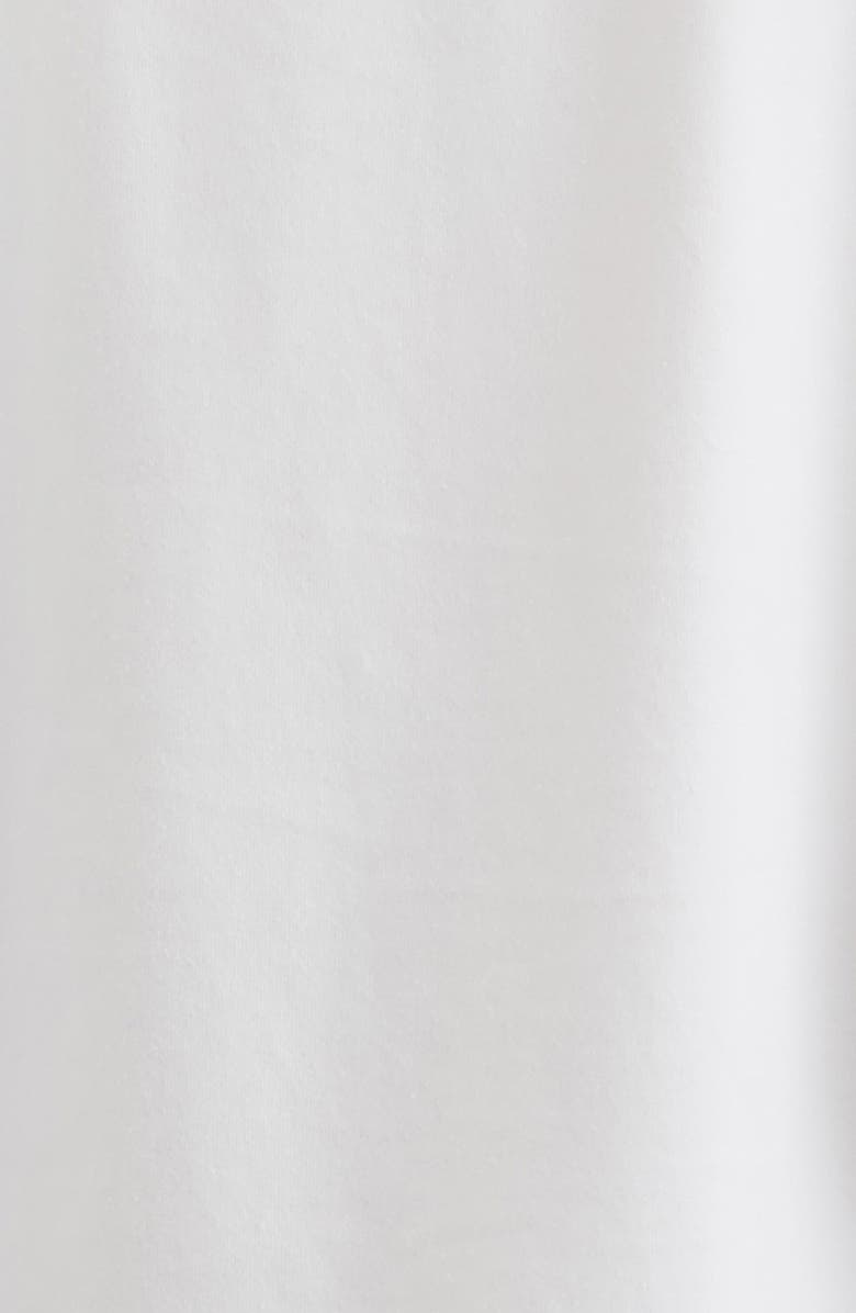 Zella Girl Kids' Sunny Side Ruched T-Shirt, Alternate, color, White