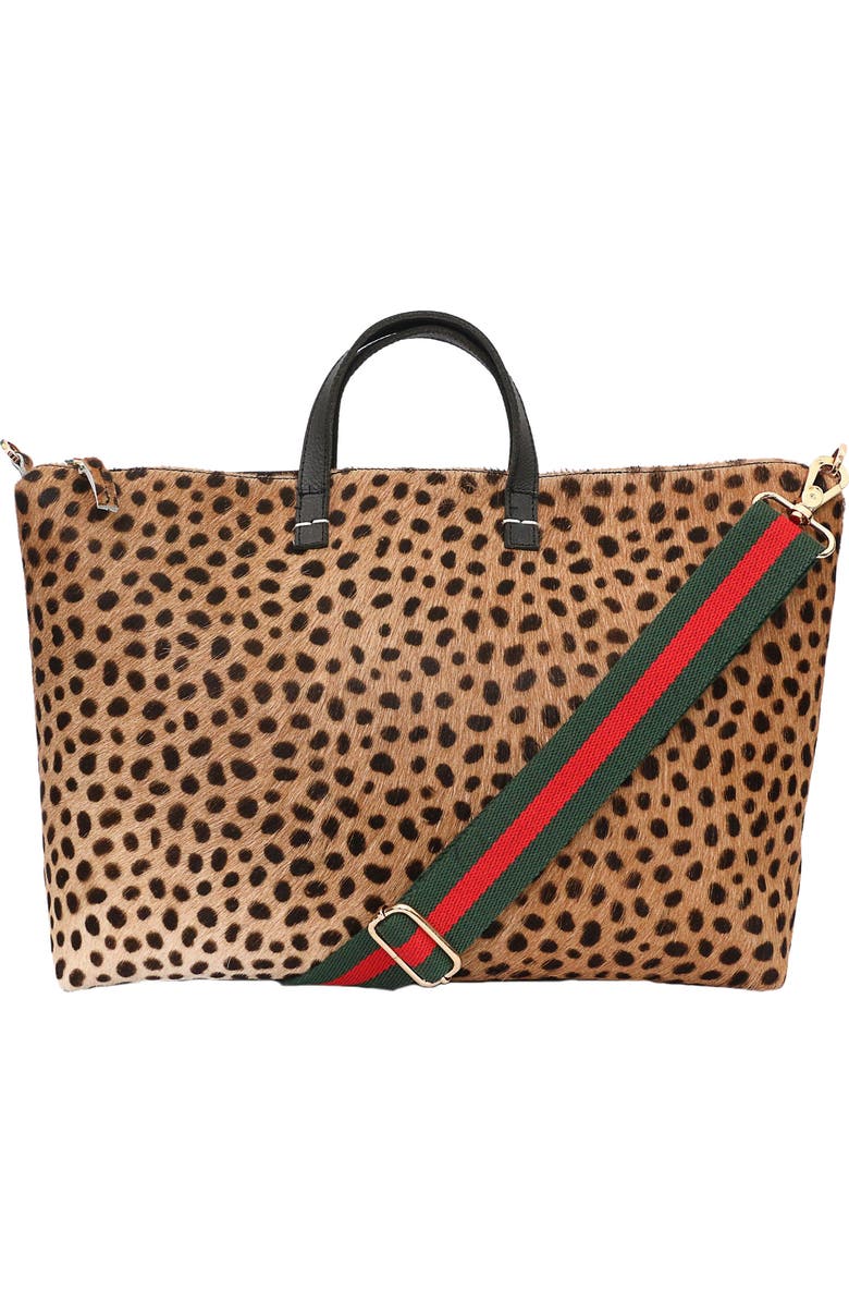 The Artisan & Company Leopard Travel Bag, Alternate, color, Leopard Print