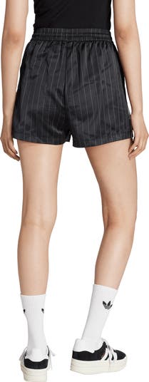 ショートパンツ ADIDAS Pinstripe Satin Shorts Pants TF5D0160 adidas 3-Stripes Pinstripe Satin Shorts | Nordstrom