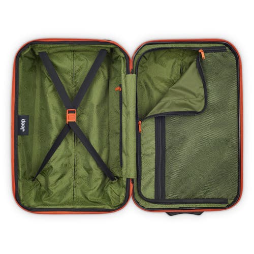 Jeep Jh003b 21" Carry On Hardside Expandable Luggage With Two Wheels In Sand
