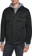 KARL LAGERFELD Twill Shirt Jacket
