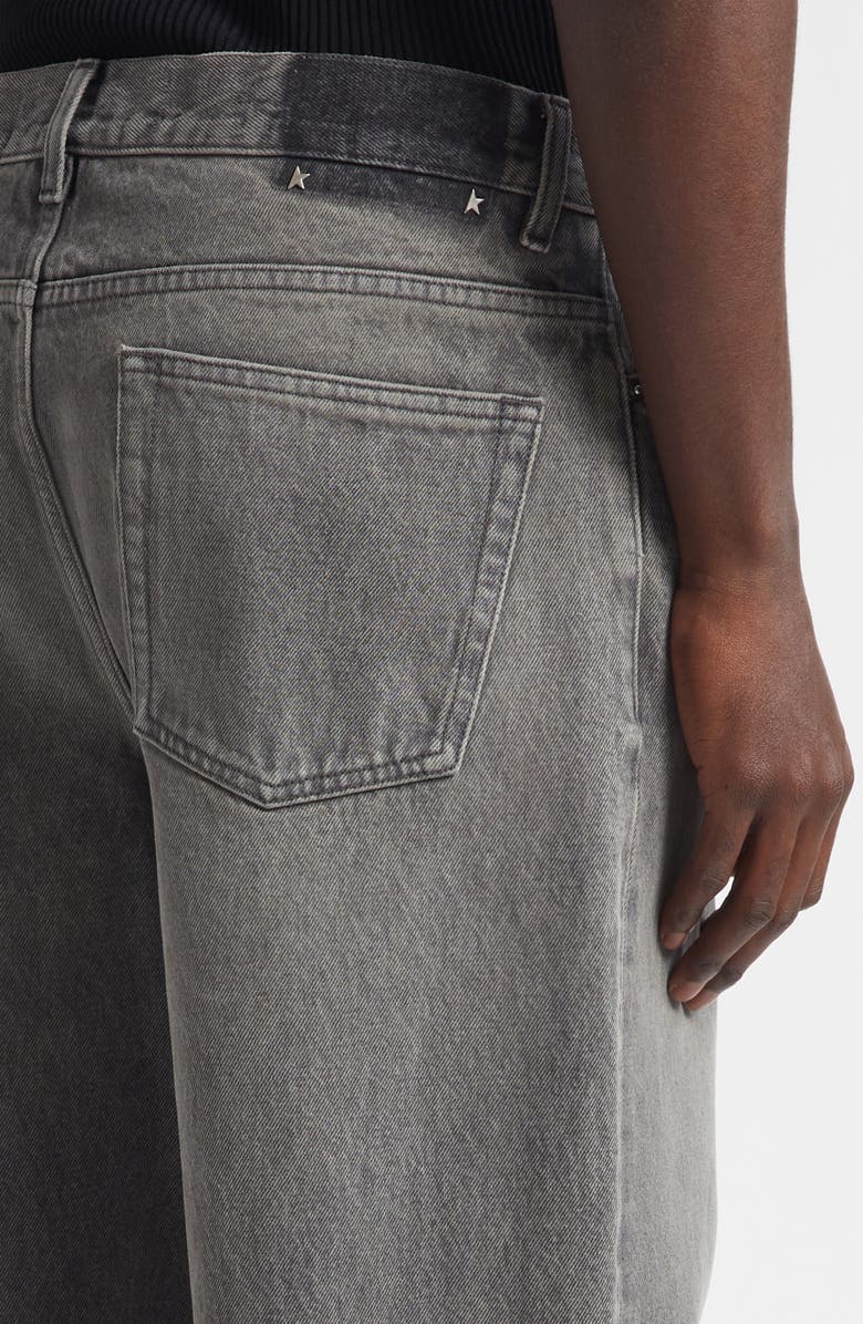 Golden Goose Journey Parker Wide Leg Jeans, Alternate, color, Grey