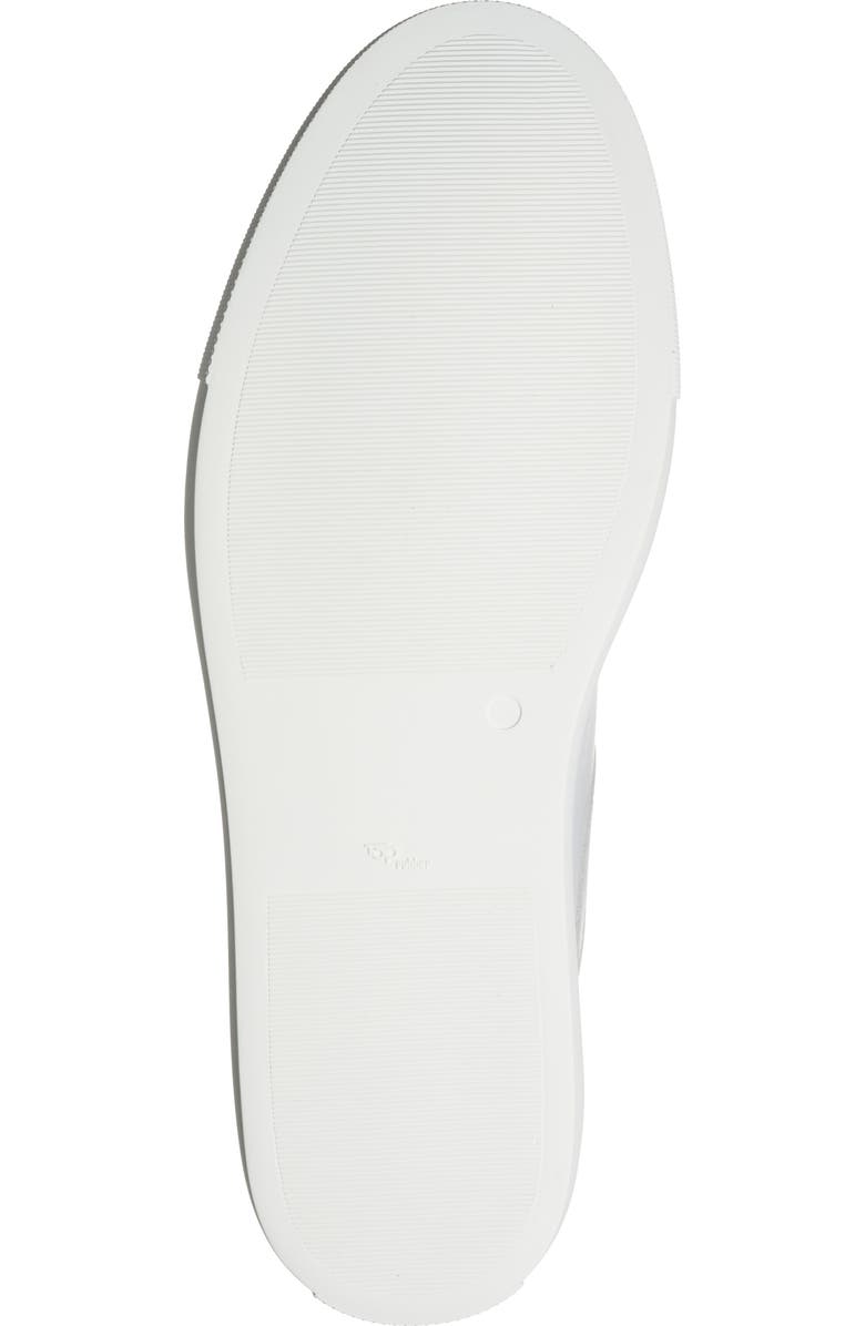 Magnanni Delan Low Top Sneaker, Alternate, color, White / Midbrown