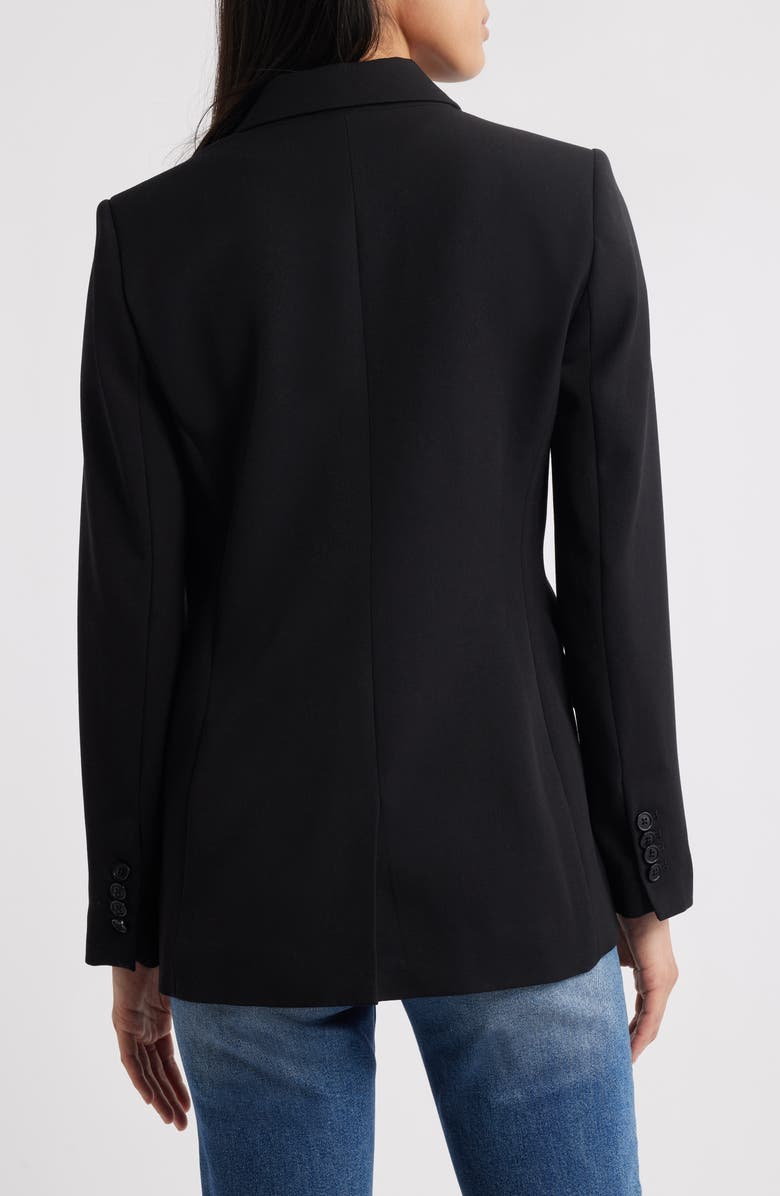 Halogen<sup>®</sup> Single Button Relaxed Blazer, Alternate, color, Rich Black