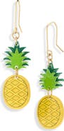 Leith Pineapple Drop Earrings
