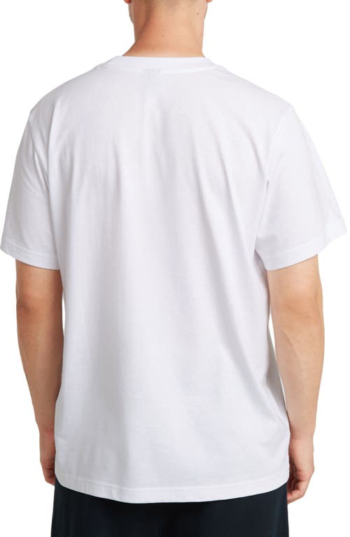 G-star Symbols Print Loose Organic Cotton Graphic T-shirt In White