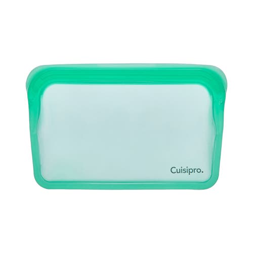 Cuisipro Pack-it Silicone Reusable Storage Bag, 400ml/13.5 oz In Green