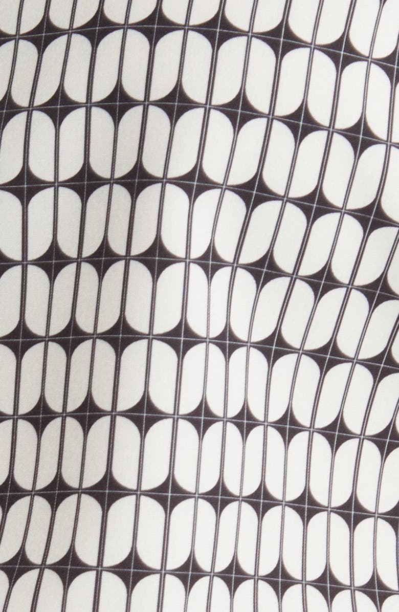 NIKKI LUND Leross Geo Print Button-Up Shirt, Alternate, color,