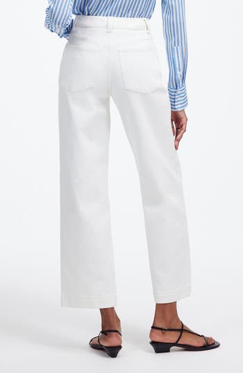 Madewell The Perfect Vintage Wide Leg Crop Jean Nordstrom