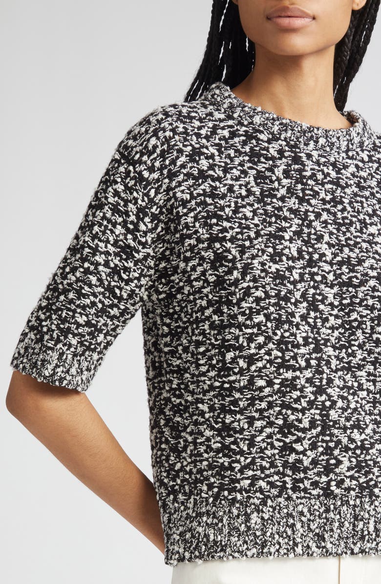 Lafayette 148 New York Marled Crewneck Sweater, Alternate, color, 