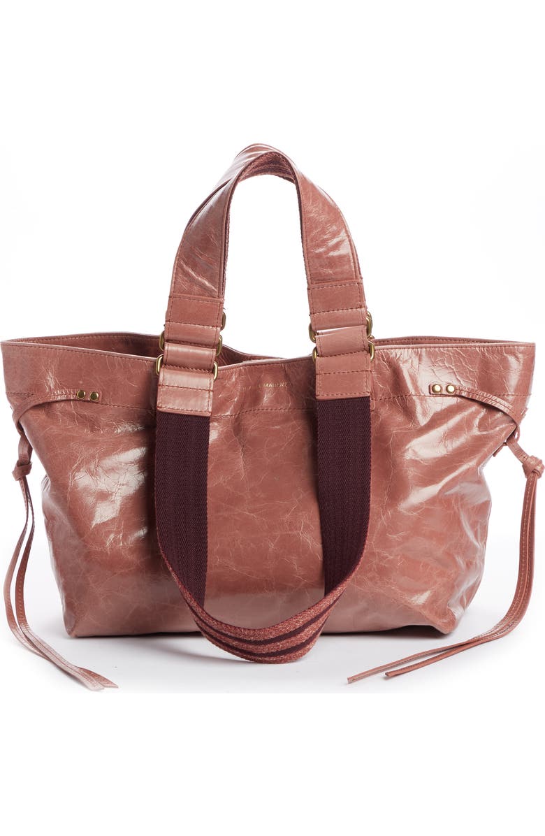 Isabel Marant Bagya Leather Tote, Main, color,