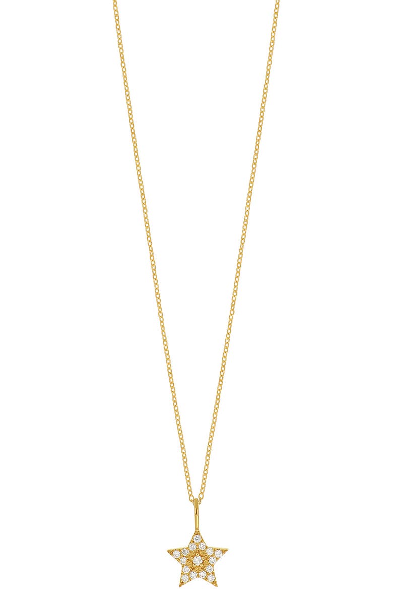 Bony Levy Diamond Star Pendant Necklace, Main, color, 