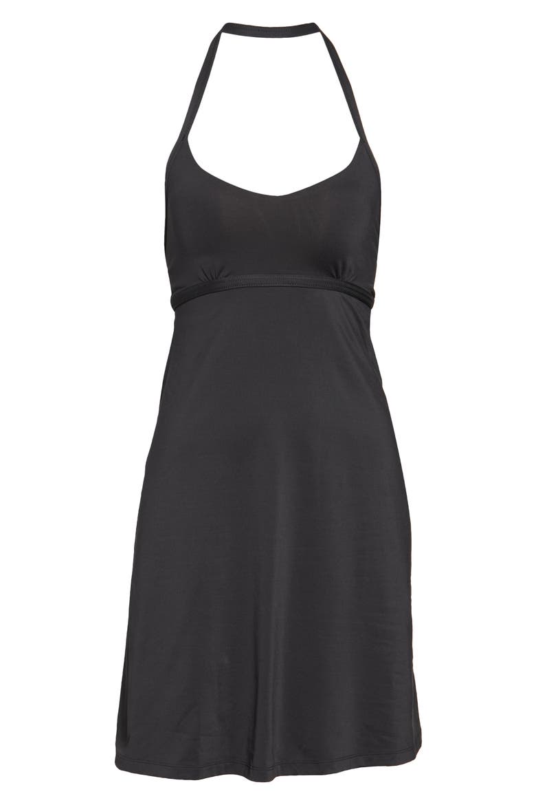 Sundown Sally A-Line Jersey Dress, Alternate, color, INK BLACK