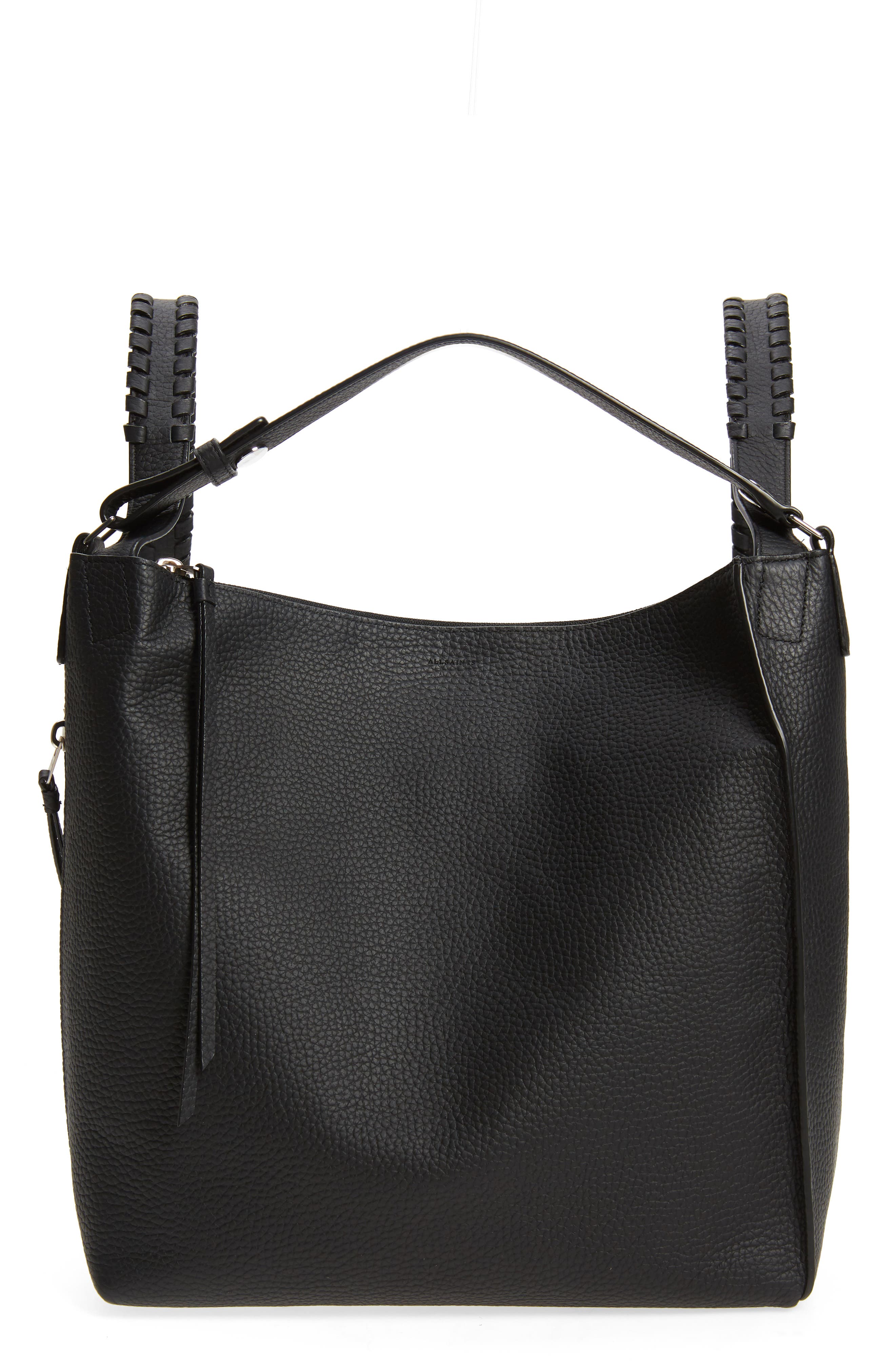 all saints small kita convertible leather backpack Small Kita Convertible Leather Backpack (Women)