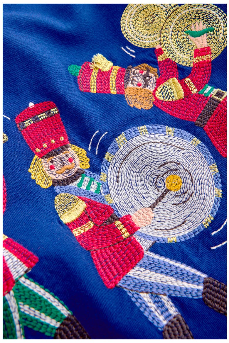Kids' Marching Band Long Sleeve T-Shirt, Alternate, color, CHRISTMAS MARCHING BAND
