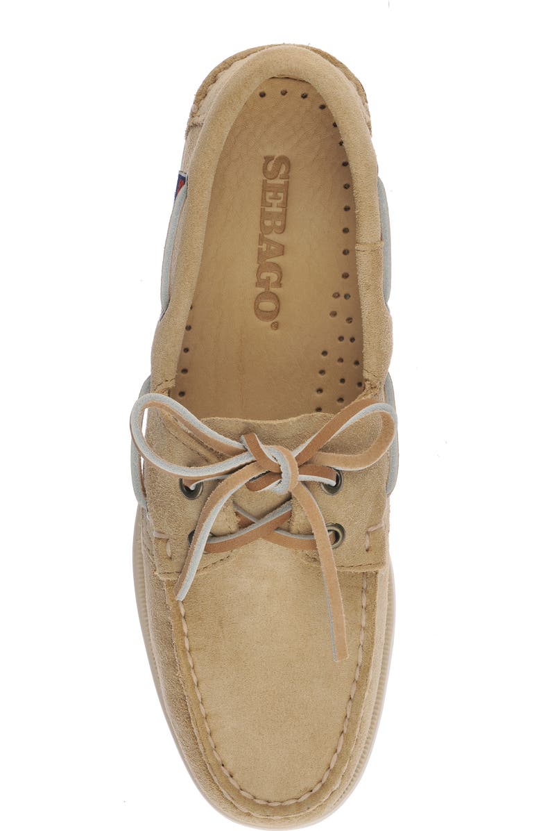 Sebago Portland Roughout Boat Shoe, Alternate, color,