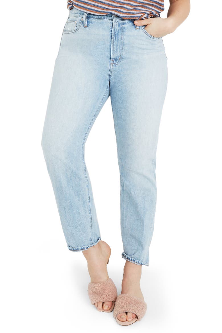 Perfect Vintage Step Hem Jeans, Alternate, color, FITZGERALD WASH