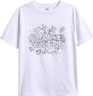 Billionaire Boys Club Kids' Explosion Logo Cotton Graphic T-Shirt