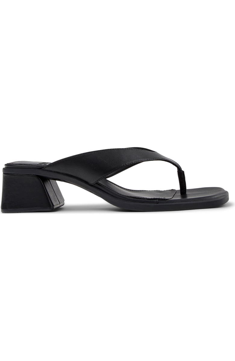 Camper Kora Flip Flop, Alternate, color, Black