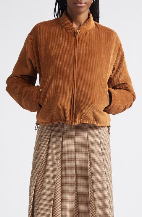 Blageon Corduroy Bomber Jacket