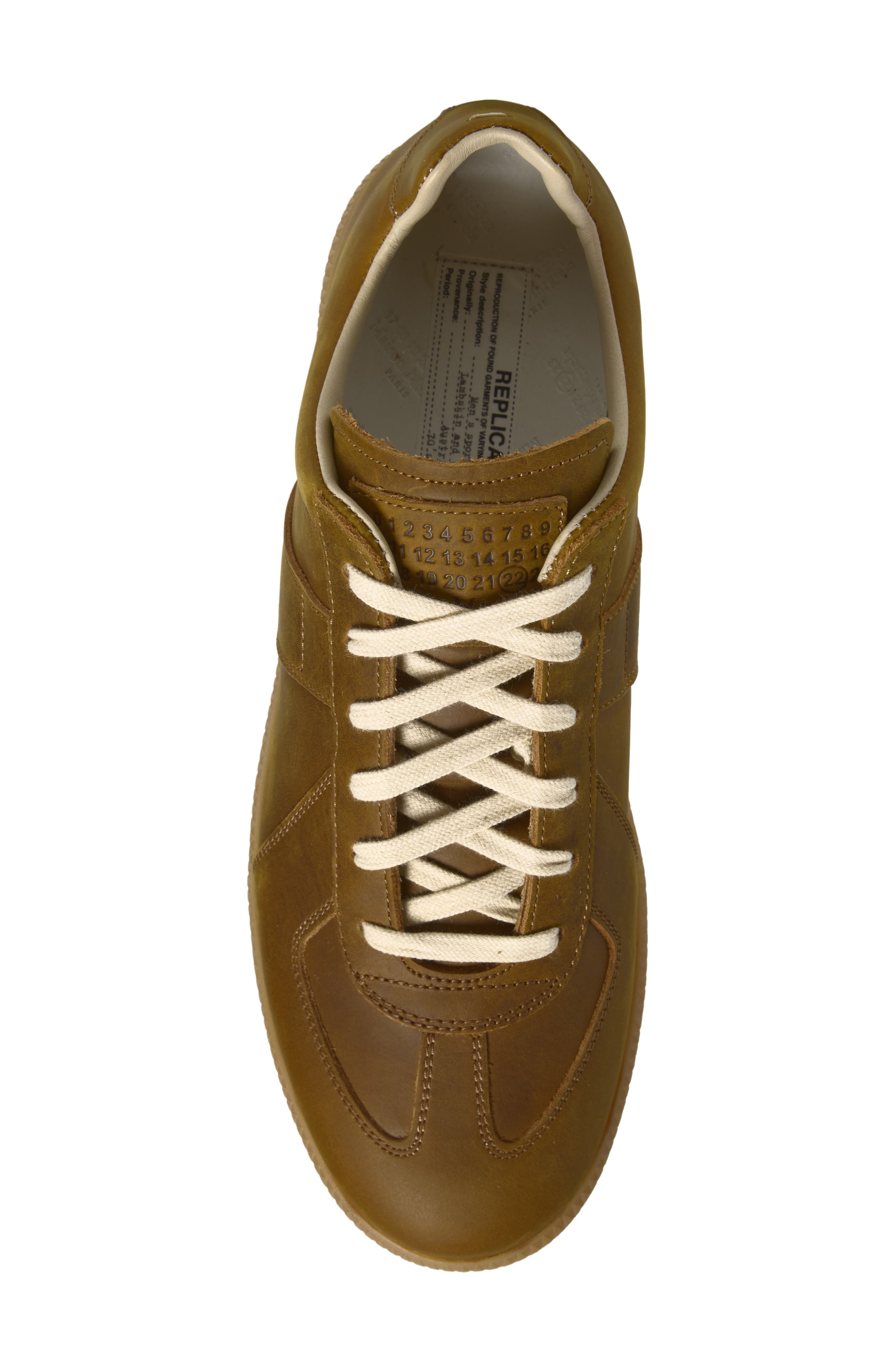 Replica Low Top Sneaker, Alternate, color, BRONZE BROWN
